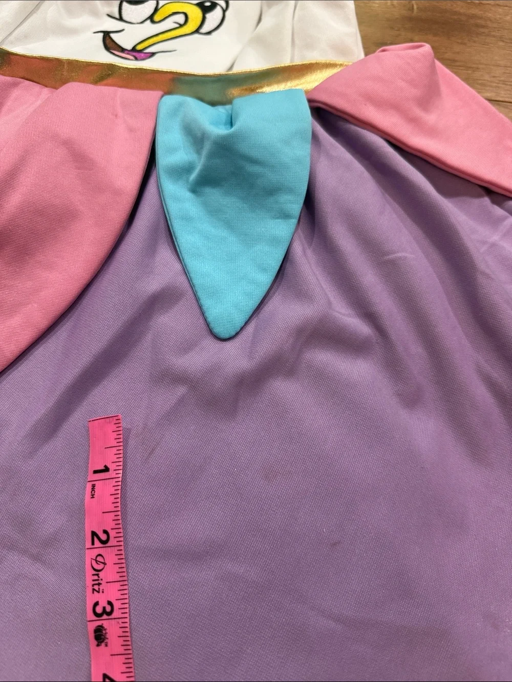 Girls Disney Beauty and the Beast Chip Costume Dress - Size M 10/12 - Picture 15 of 16